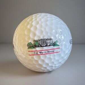 The White House Washington DC Logo Golf Ball Wilson Distance Ultra 500